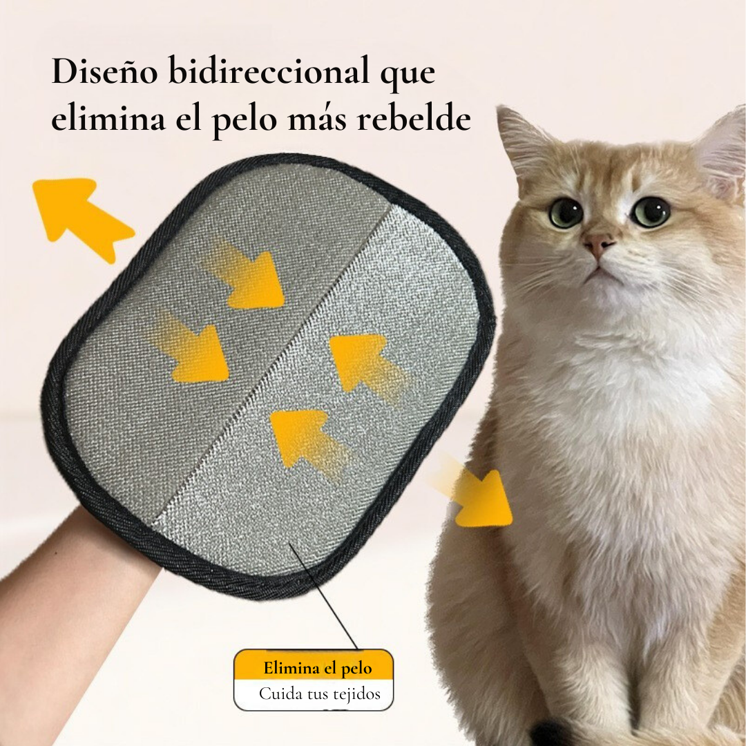 Guante Quitapelos para Mascotas